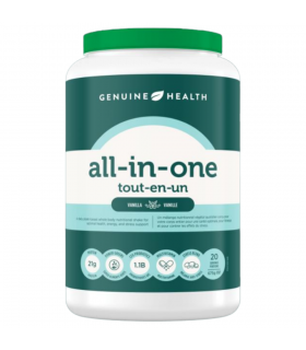 Genuine Health all-in-one vanilla 675 g | Unbeatable Prices, Daily Deals | VITASHOP