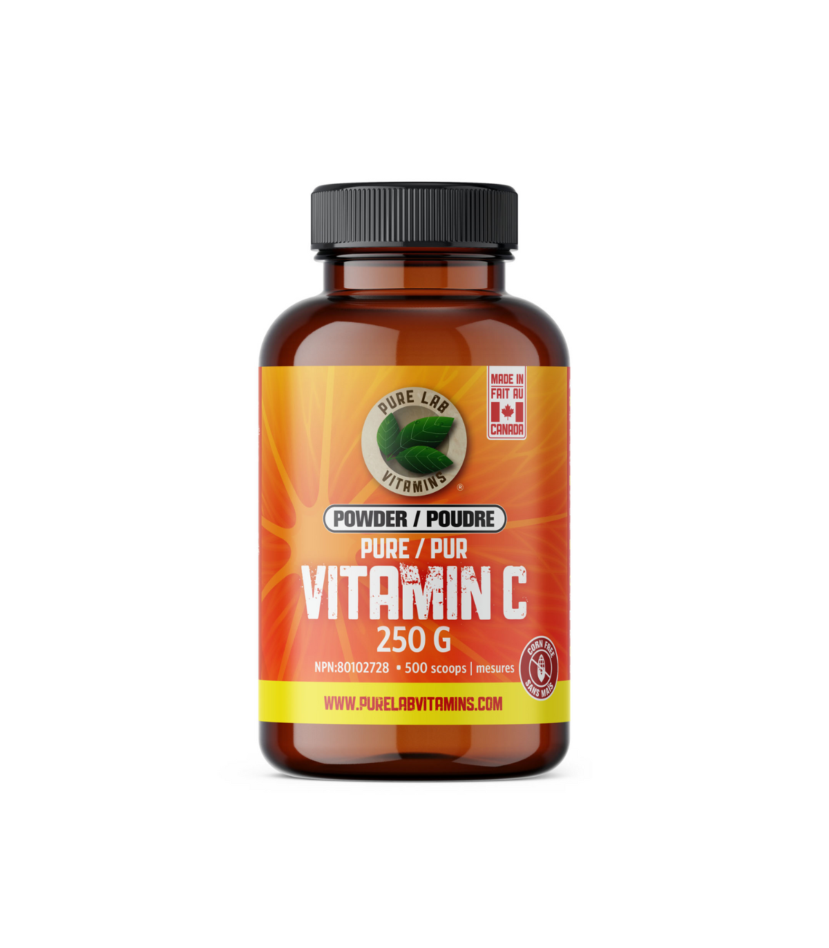 PURE LAB VITAMINS Vitamin C Powder 250 g