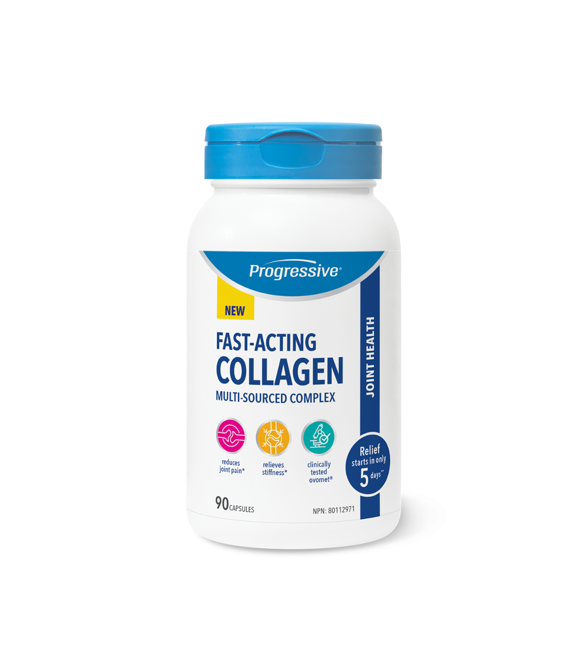 Progressive Nutritionals Progressive Fast Acting Collagen Complex 90 Capsules | Unbeatable Prices, Daily Deals | VITASHOP