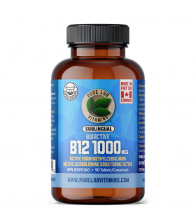 PURE LAB VITAMINS Bioactive B12 1000 mcg Lactose Free 90 Tablets | Unbeatable Prices, Daily Deals | VITASHOP