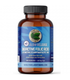 PURE LAB VITAMINS Bioactive Folic Acid Slow Release 60 Veggie Caps
