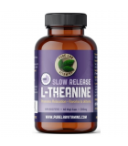 PURE LAB VITAMINS L-Theanine Slow Release 200 mg 60 Veggie Caps