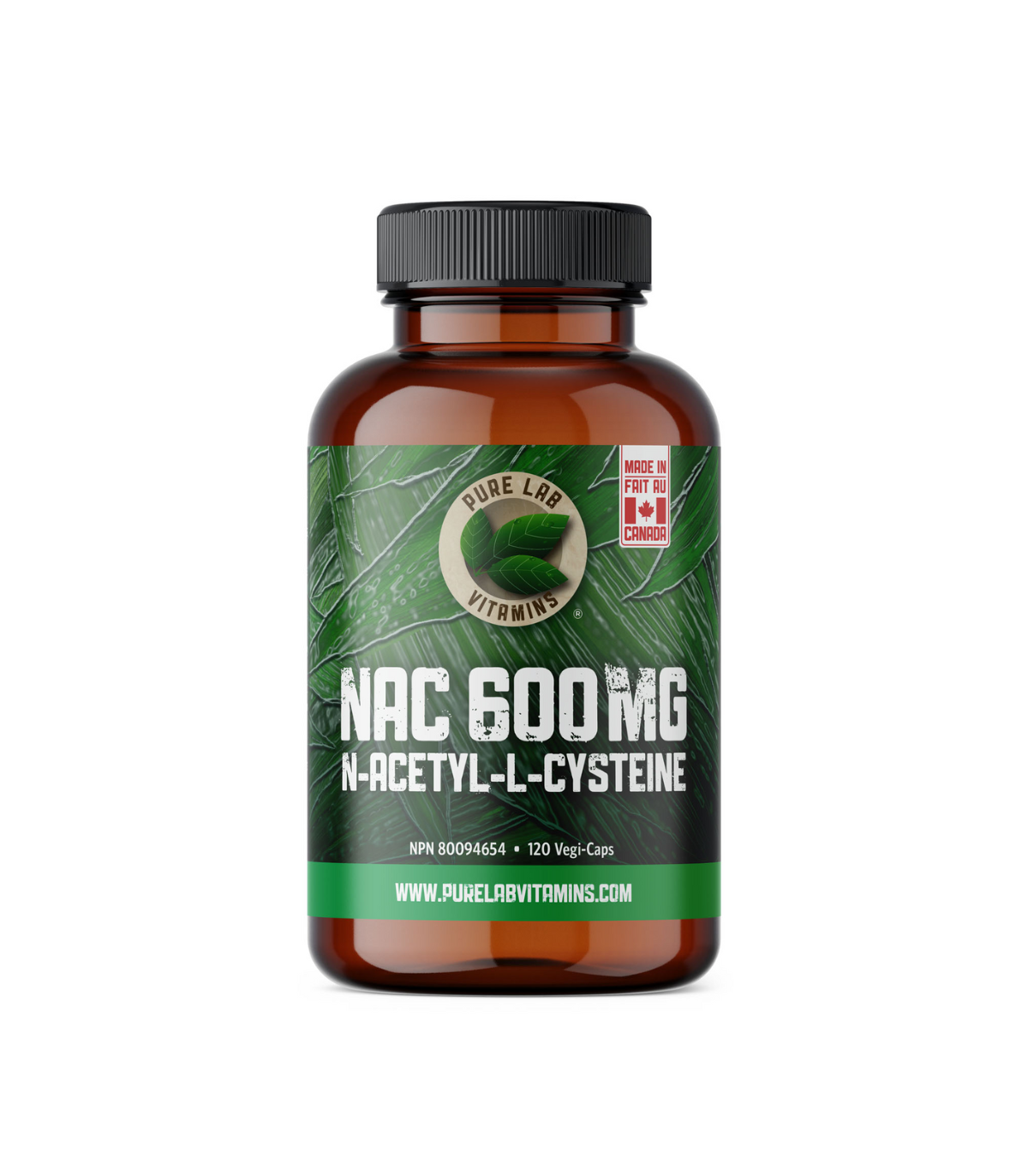 PURE LAB VITAMINS NAC 600 mg 120 Veggie Caps | 매일 업데이트되는 특가 상품 | VITASHOP