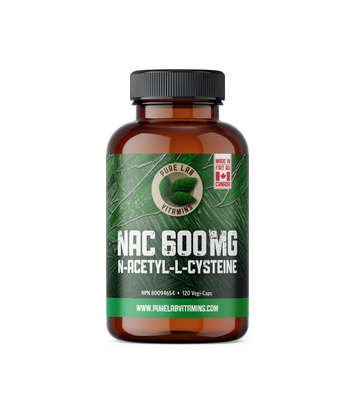 PURE LAB VITAMINS NAC 600 mg 120 Veggie Caps | 매일 업데이트되는 특가 상품 | VITASHOP