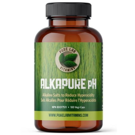 PURE LAB VITAMINS AlkaPure pH 180 Veggie Caps
