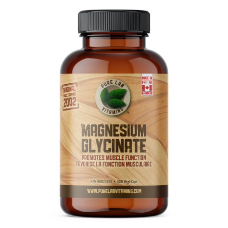 PURE LAB VITAMINS Magnesium Glycinate 300 Veggie Caps | 매일 업데이트되는 특가 상품 | VITASHOP