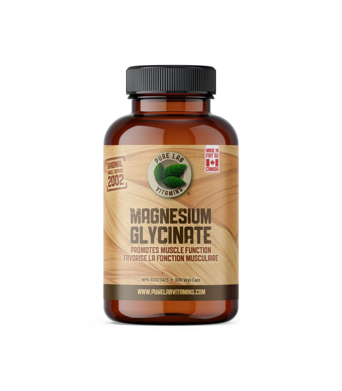 PURE LAB VITAMINS Magnesium Glycinate 300 Veggie Caps | 매일 업데이트되는 특가 상품 | VITASHOP