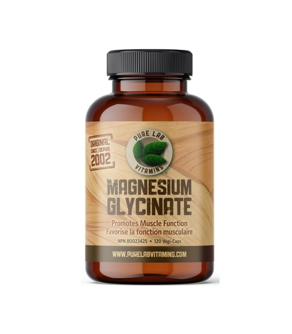 PURE LAB VITAMINS Magnesium Glycinate 120 Veggie Caps | 매일 업데이트되는 특가 상품 | VITASHOP