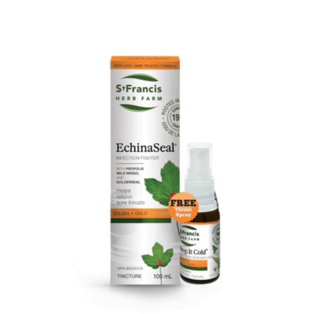 St. Francis Herb Farm St. Francis EchinaSeal 100mL + Stop It Cold 15mL FREE | 매일 업데이트되는 특가 상품 | VITASHOP