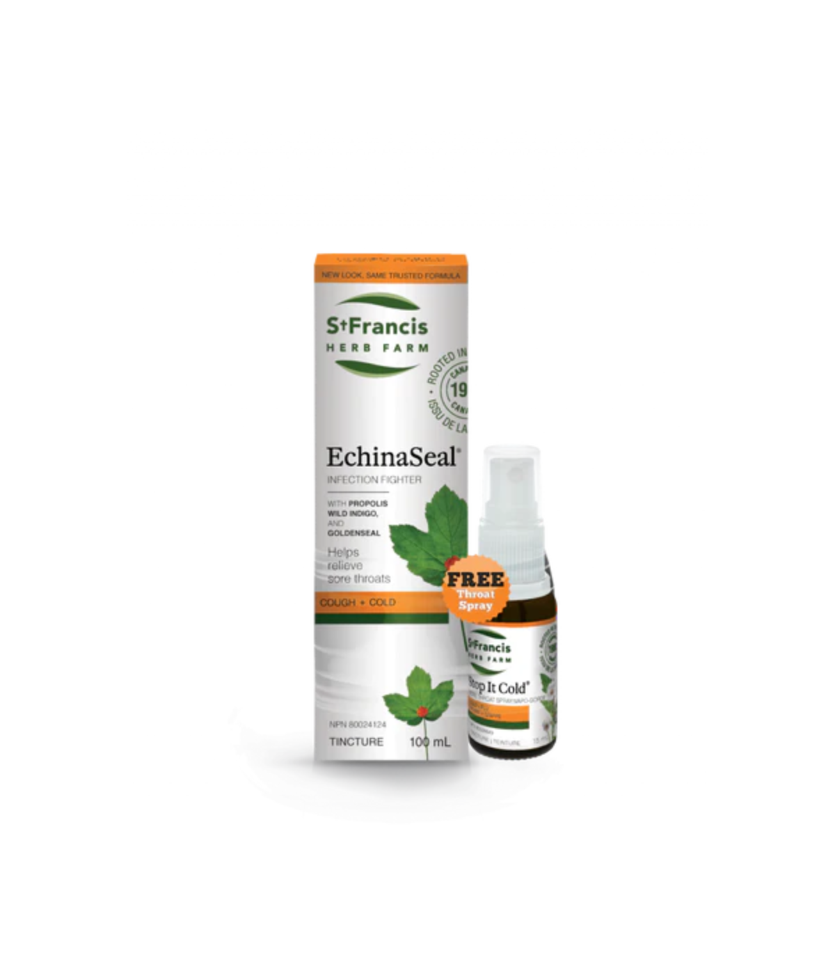 St. Francis Herb Farm St. Francis EchinaSeal 100mL + Stop It Cold 15mL FREE | 매일 업데이트되는 특가 상품 | VITASHOP