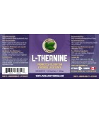 PURE LAB VITAMINS L-Theanine 250 mg 60 Veggie Caps
