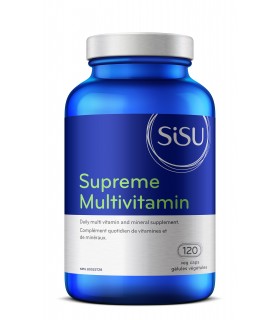 SISU Supreme 多种维生素含铁，120 粒蔬菜胶囊 | 每天不同折扣, 全网最低价格 | 种类齐全的保健品店铺 VITASHOP, 只有你想不到, 没有你买不到 !