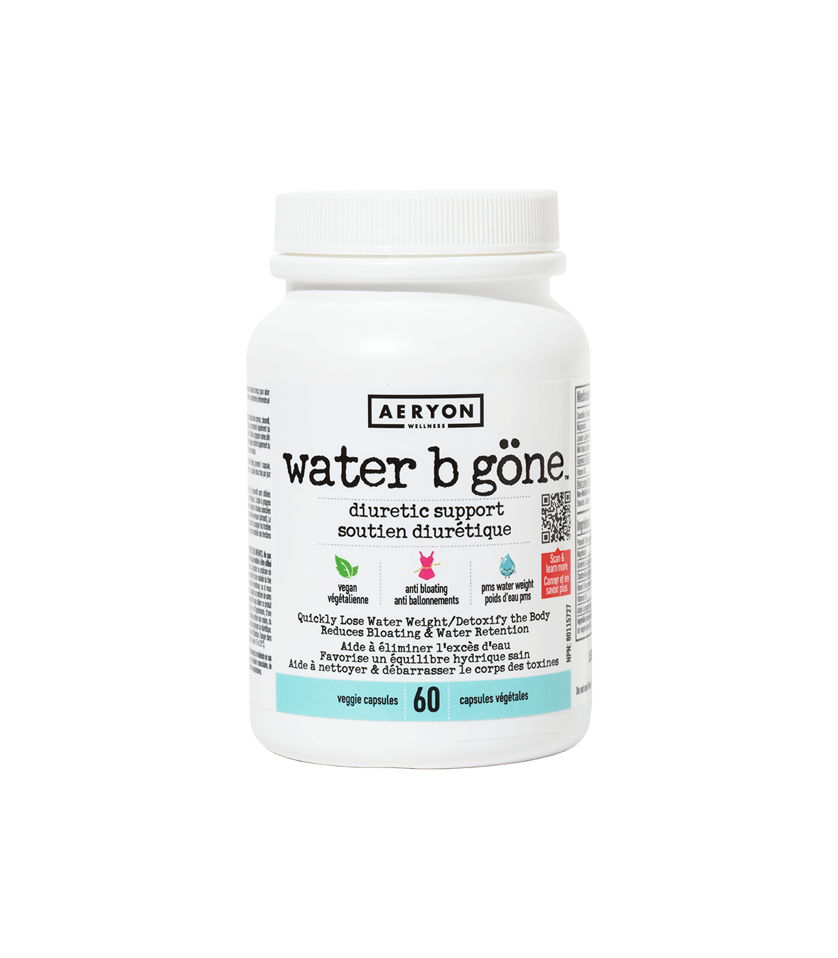 Aeryon Wellness Water B Gone 60 Caps | 每天不同折扣, 全网最低价格 | 种类齐全的保健品店铺 VITASHOP, 只有你想不到, 没有你买不到 !