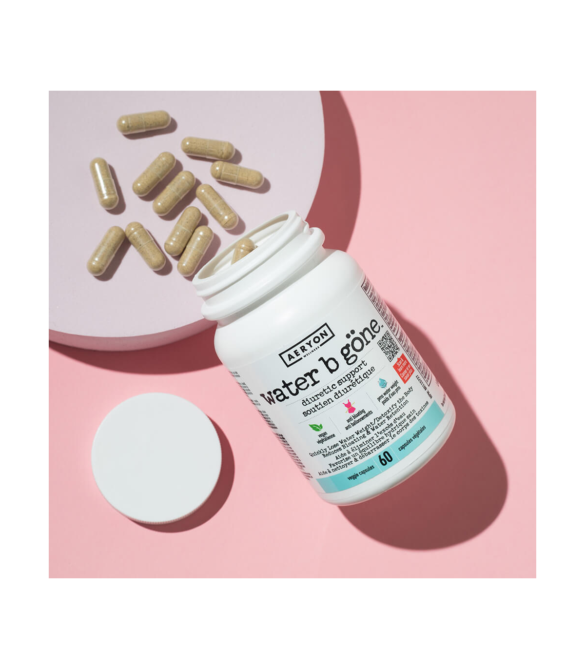 Aeryon Wellness Water B Gone 60 Caps | 每天不同折扣, 全网最低价格 | 种类齐全的保健品店铺 VITASHOP, 只有你想不到, 没有你买不到 !