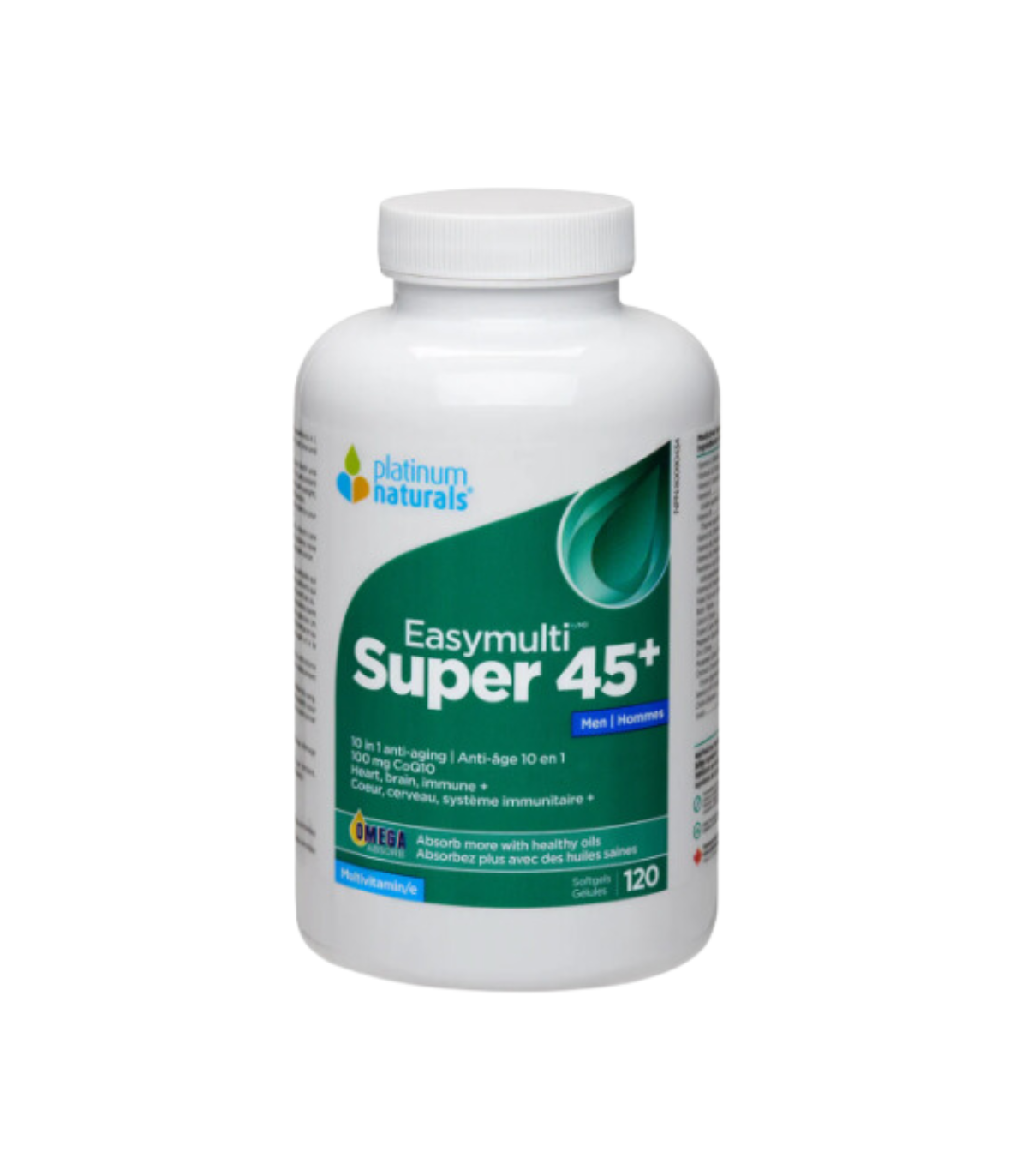 Platinum Naturals Super Easymulti® 45+男性 120片 | 每天不同折扣, 全网最低价格 | 种类齐全的保健品店铺 VITASHOP, 只有你想不到, 没有你买不到 !