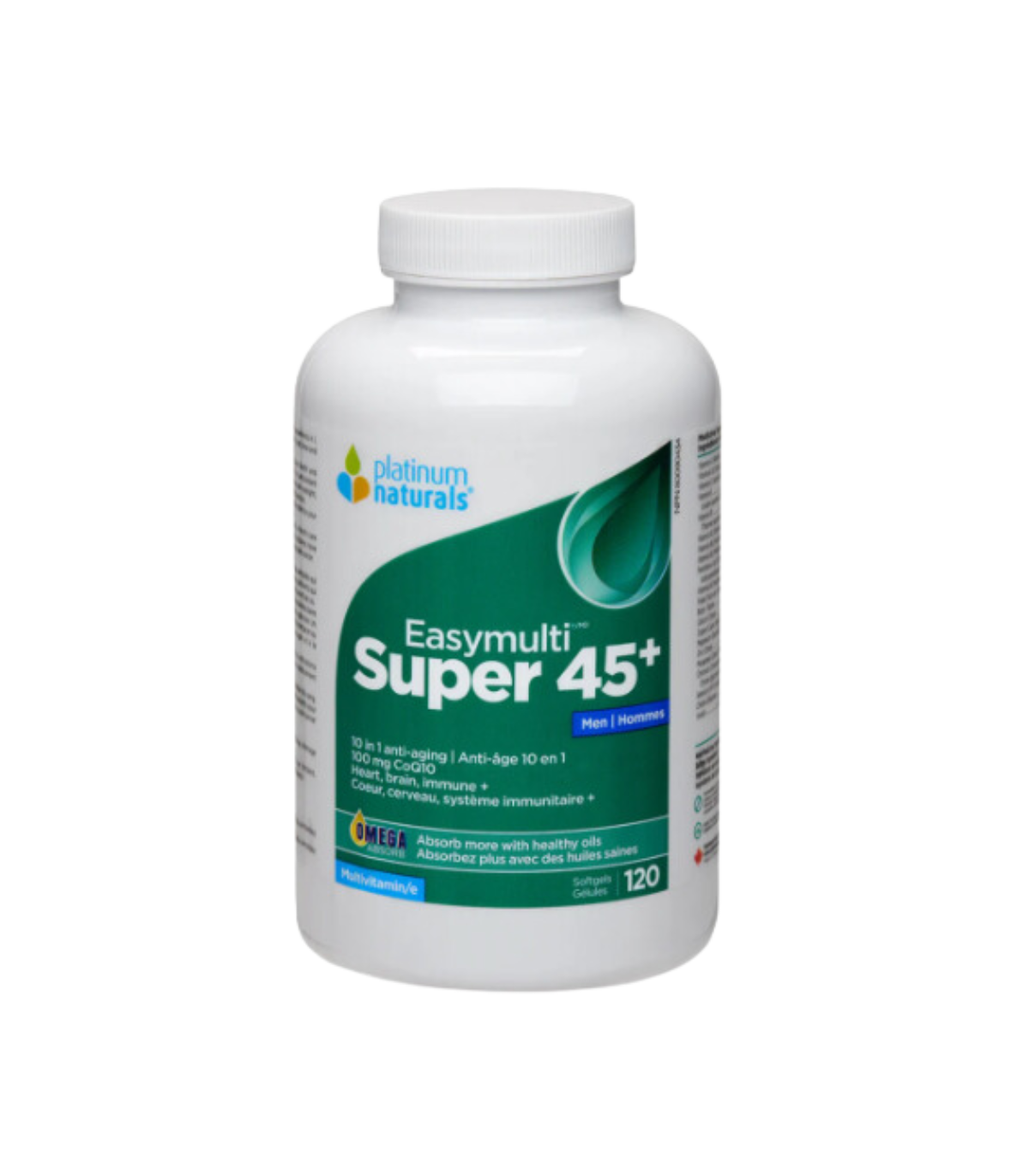 Platinum Naturals Super Easymulti® 45+男性 120片 | 每天不同折扣, 全网最低价格 | 种类齐全的保健品店铺 VITASHOP, 只有你想不到, 没有你买不到 !