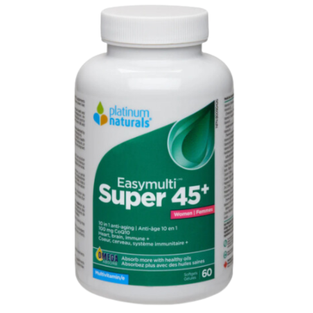 Platinum Naturals Super Easymulti® 45+ for Women 60 Softgels | 每天不同折扣, 全网最低价格 | 种类齐全的保健品店铺 VITASHOP, 只有你想不到, 没有你买不到 !