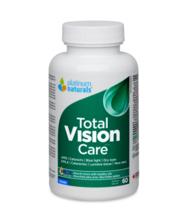 Platinum Naturals Total Vision Care™ 60 Softgels | Unbeatable Prices, Daily Deals | VITASHOP