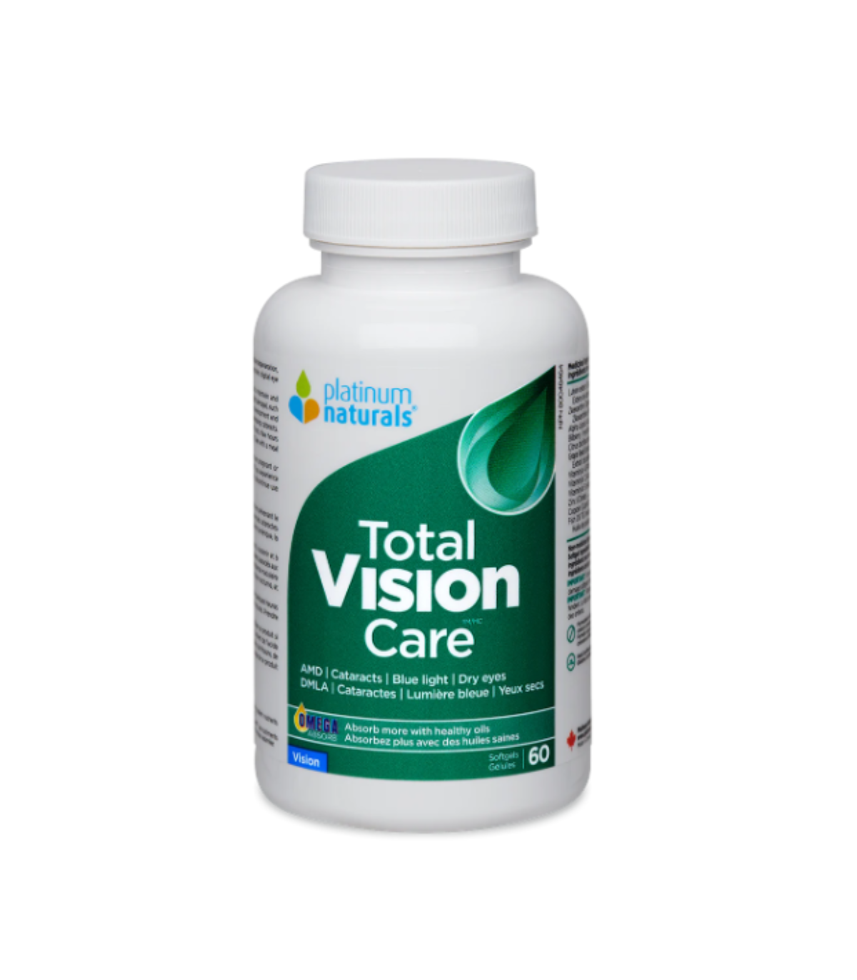 Platinum Naturals Total Vision Care™ 60 Softgels | Unbeatable Prices, Daily Deals | VITASHOP