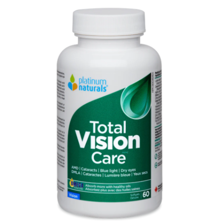 Platinum Naturals Total Vision Care™ 60 Softgels | Unbeatable Prices, Daily Deals | VITASHOP