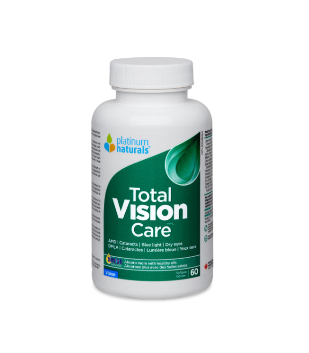 Platinum Naturals Total Vision Care™ 60 Softgels | Unbeatable Prices, Daily Deals | VITASHOP