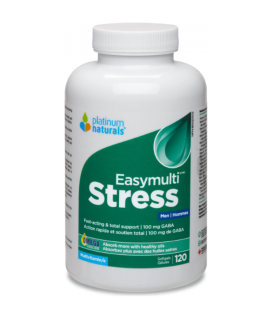 Platinum Naturals Easymulti® Stress for Men 120 Softgels | Unbeatable Prices, Daily Deals | VITASHOP