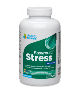 Platinum Naturals Easymulti® Stress for Men 120 Softgels | Unbeatable Prices, Daily Deals | VITASHOP