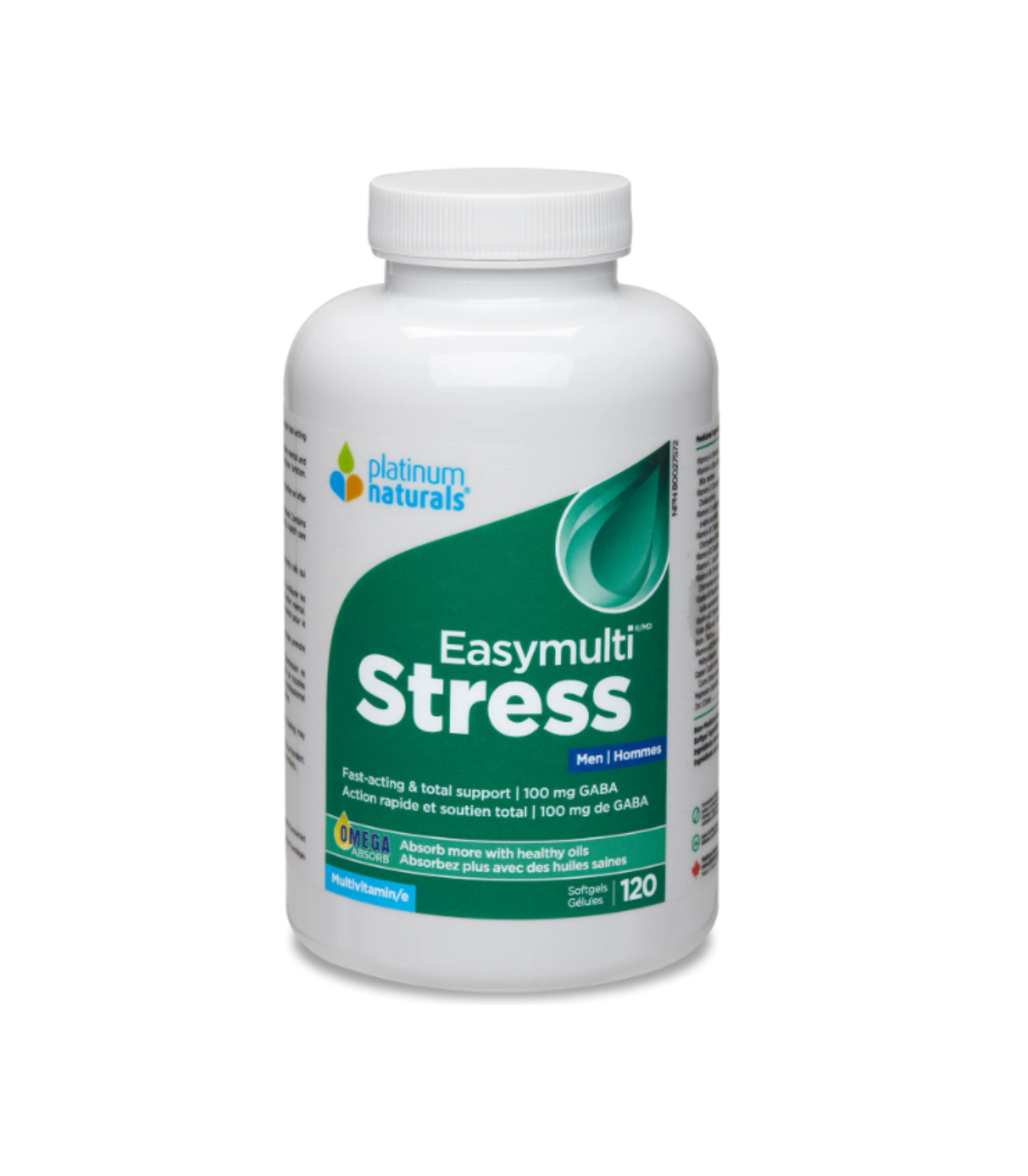 Platinum Naturals Easymulti® Stress for Men 120 Softgels | Unbeatable Prices, Daily Deals | VITASHOP
