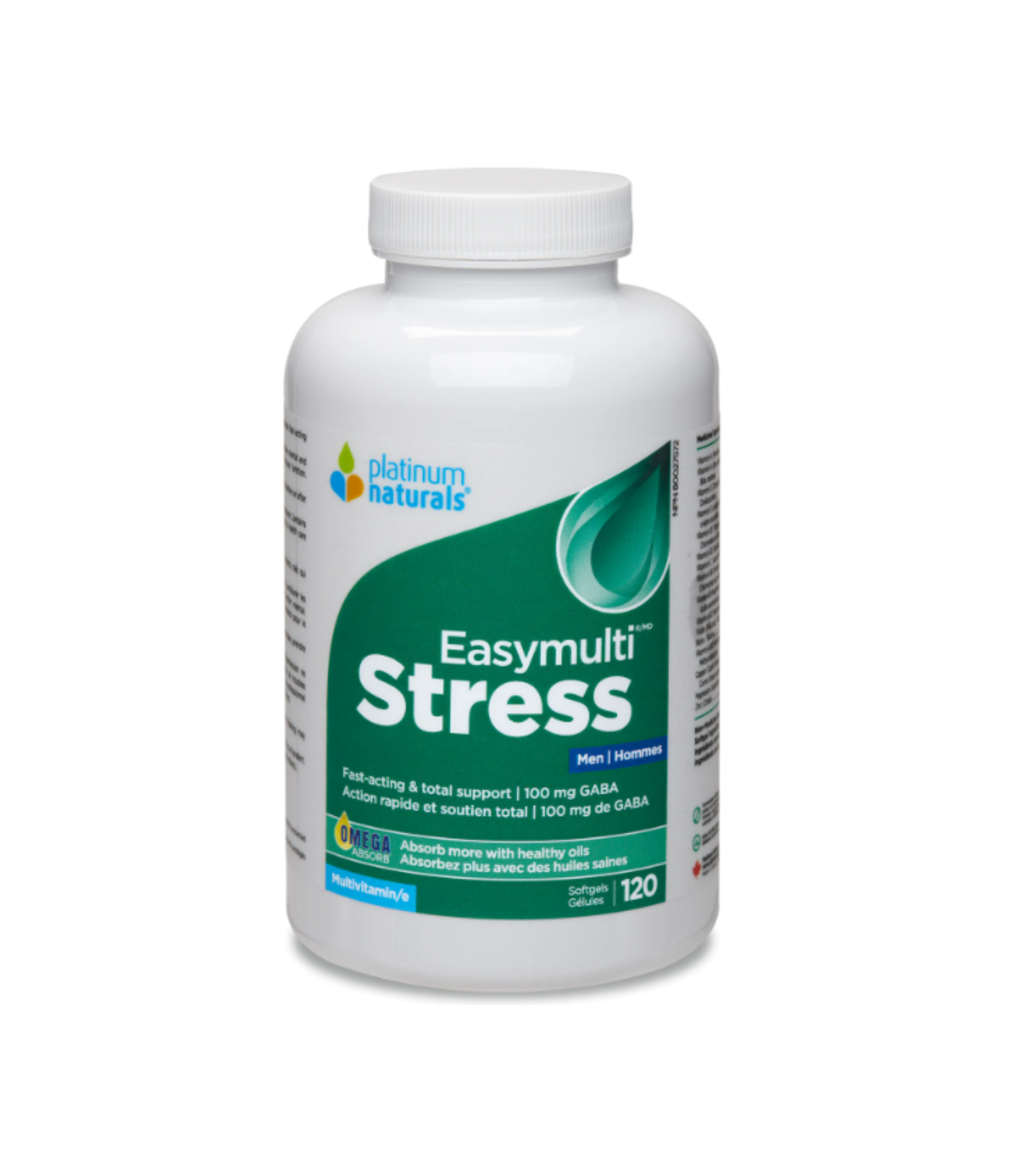 Platinum Naturals Easymulti® Stress for Men 120 Softgels | Unbeatable Prices, Daily Deals | VITASHOP