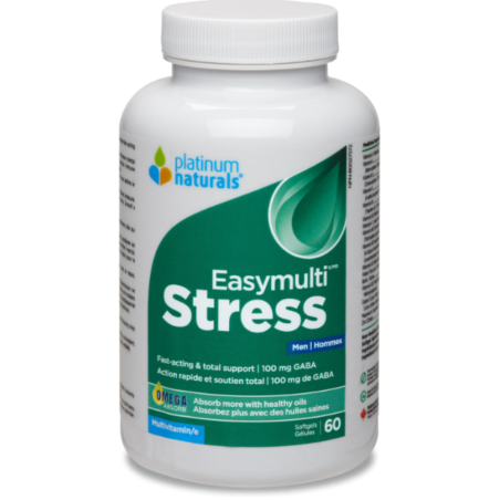 Platinum Naturals Easymulti® Stress for Men 60 Softgels | Unbeatable Prices, Daily Deals | VITASHOP