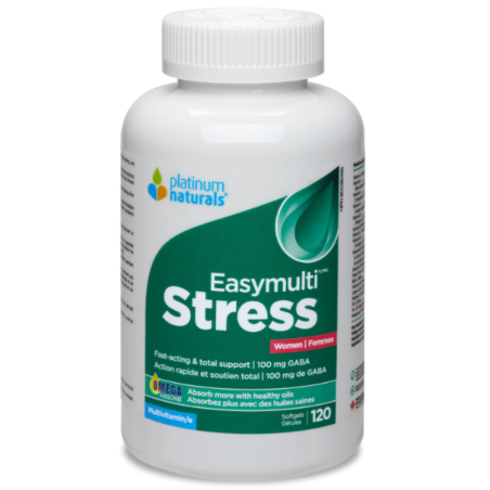 Easymulti® Stress for Women 120 Softgels | Safest & Easiest Shopping Vitamins Online | VITASHOP