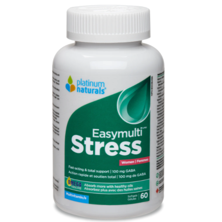 Platinum Naturals 플래티넘 내추럴스 Easymulti® Stress for Women 60 소프트젤 | 매일 업데이트되는 특가 상품 | VITASHOP