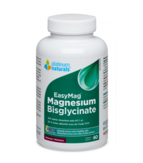 Platinum Naturals EasyMag™ Magnesium Bisglycinate 60 Softgels | Unbeatable Prices, Daily Deals | VITASHOP