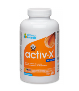 Platinum Naturals Activ-X™ for Men 120 Softgels | Unbeatable Prices, Daily Deals | VITASHOP