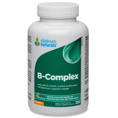 Platinum Naturals B-Complex 120 Softgels | 每天不同折扣, 全网最低价格 | 种类齐全的保健品店铺 VITASHOP, 只有你想不到, 没有你买不到 !
