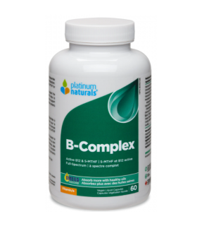 Platinum Naturals B-Complex 60 Softgels | Unbeatable Prices, Daily Deals | VITASHOP