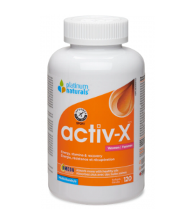 Platinum Naturals Activ-X™ for Women 120 Softgels | Unbeatable Prices, Daily Deals | VITASHOP