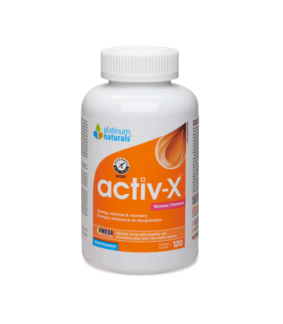 Platinum Naturals Activ-X™ for Women 120 Softgels | Unbeatable Prices, Daily Deals | VITASHOP