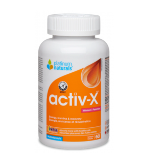 Platinum Naturals Activ-X™ for Women 60 Softgels | 每天不同折扣, 全网最低价格 | 种类齐全的保健品店铺 VITASHOP, 只有你想不到, 没有你买不到 !