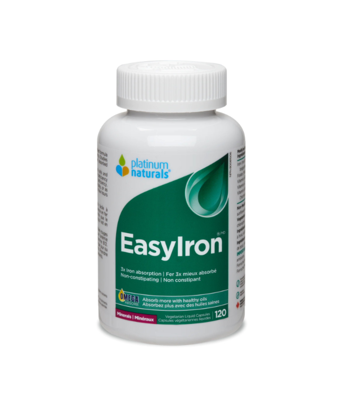 Platinum Naturals EasyIron® 120 Softgels | Unbeatable Prices, Daily Deals | VITASHOP