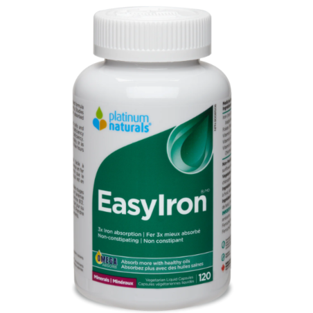 Platinum Naturals EasyIron® 120 Softgels | Unbeatable Prices, Daily Deals | VITASHOP