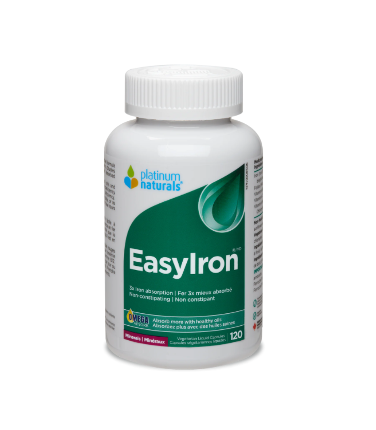 Platinum Naturals EasyIron® 120 Softgels | Unbeatable Prices, Daily Deals | VITASHOP