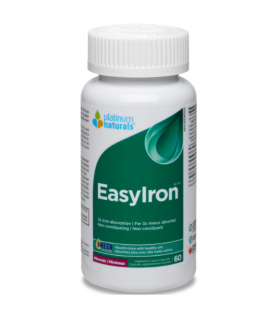 Platinum Naturals EasyIron® 60 Softgels | 每天不同折扣, 全网最低价格 | 种类齐全的保健品店铺 VITASHOP, 只有你想不到, 没有你买不到 !