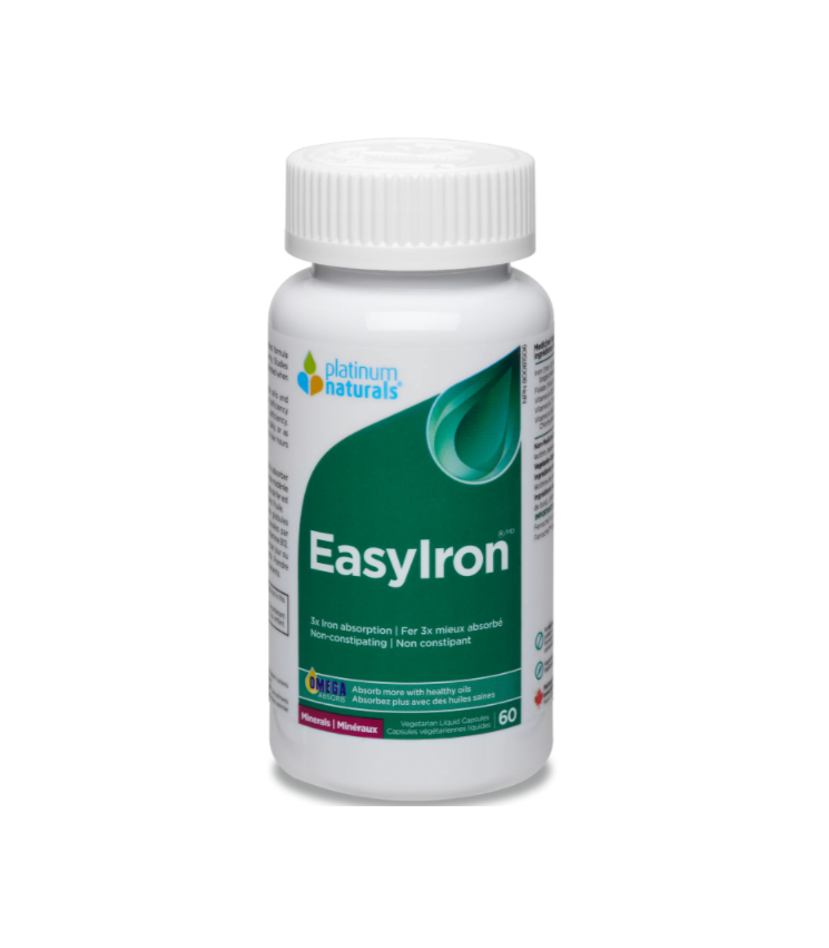 EasyIron® 60 Softgels | Safest & Easiest Shopping Vitamins Online | VITASHOP