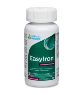 Platinum Naturals EasyIron® Extra Gentle 60 Softgels | Unbeatable Prices, Daily Deals | VITASHOP