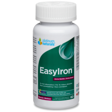 Platinum Naturals EasyIron® Extra Gentle 60 Softgels | Unbeatable Prices, Daily Deals | VITASHOP