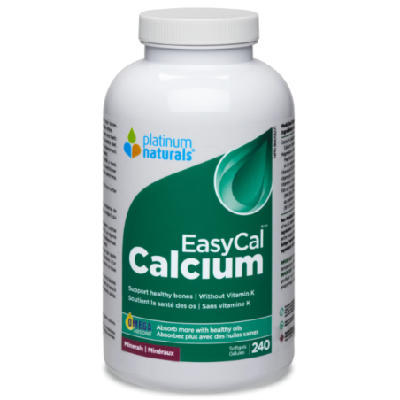 Platinum Naturals EasyCal® Calcium 240 Softgels | Unbeatable Prices, Daily Deals | VITASHOP