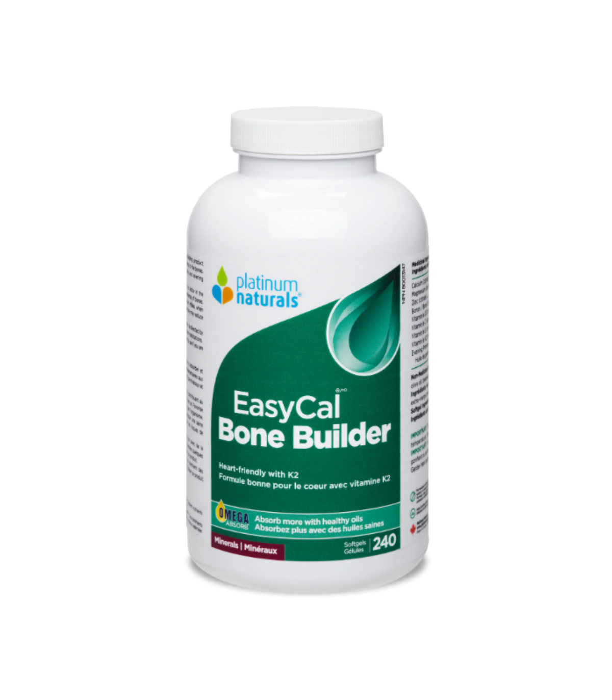 Platinum Naturals EasyCal® Bone Builder 240 Softgels | Unbeatable Prices, Daily Deals | VITASHOP