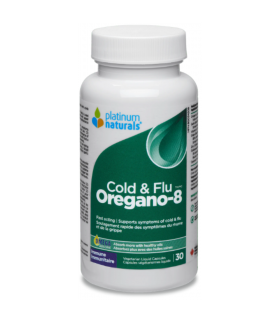 Oregano-8™ Cold & Flu 30 Softgels | Safest & Easiest Shopping Vitamins Online | VITASHOP