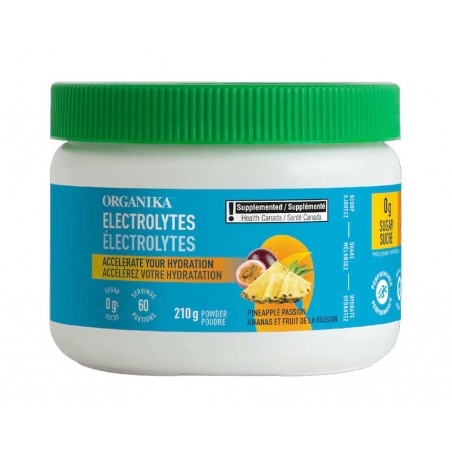 Organika Electrolytes Pineapple Passion 210 g (60 Servings) | Unbeatable Prices, Daily Deals | VITASHOP